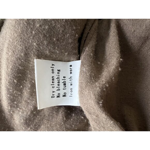 Hope Emma Darling Cardigan Wool Blend Sweater Ruffles Flowers Rabbit Fur - Picture 9 of 10